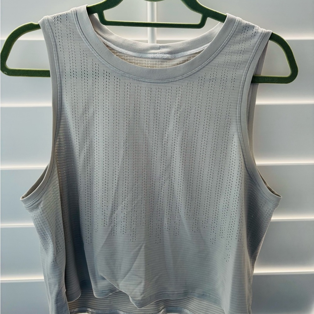 Lululemon Athletica Off White Muscle Tee